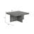 Coffee Table, Square Shape Coffee Table With 4 Storage Stools-988242945