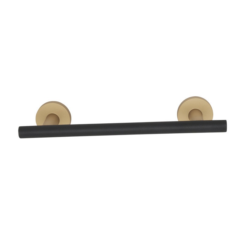 Vita Bella Bath Bathroom Accessory, Champagne/Matte Black