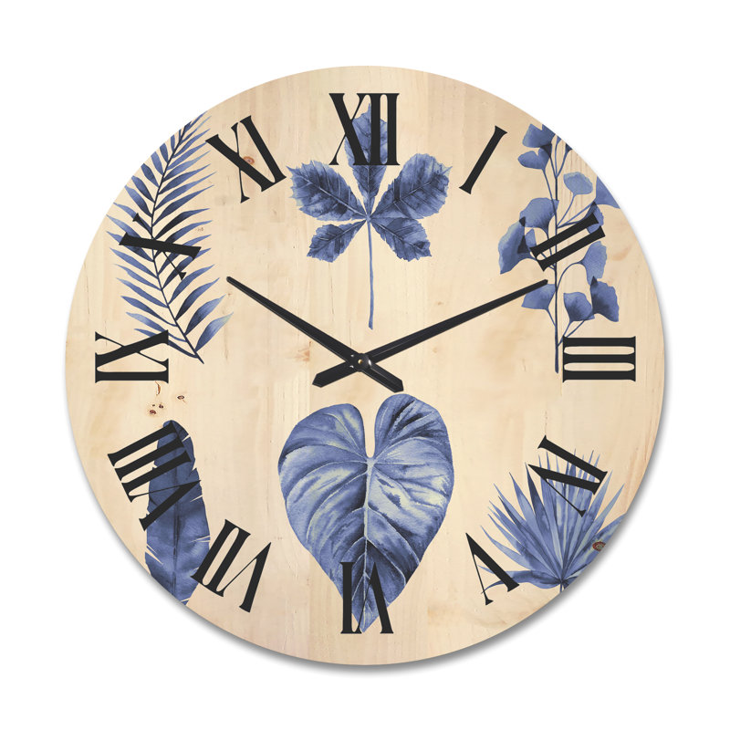 Horloge murale abstraite, Moyen