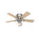 42" Crestfield 5 - Blade Indoor Modern Farmhouse Small Room Ceiling Fan with Lights and Pull Chains