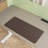 55" Height-Adjustable Standing Desk with Divider, Mouse Pad and Power Strip