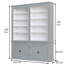 Bowland 240cm H x 200cm W Library Bookcase-585719444
