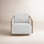 Nieve Upholstered Swivel Barrel Chair