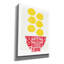 «Bowl of Lemons» par Linda Woods, art mural sur toile-24810588