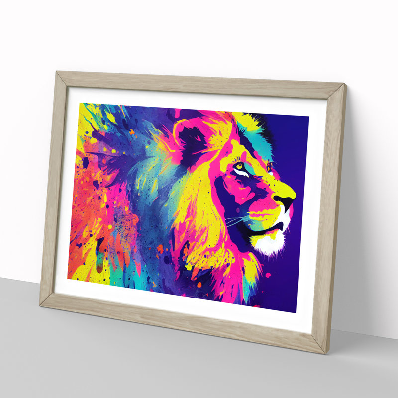 Splashed Lion Vol.5 - Print, Oak