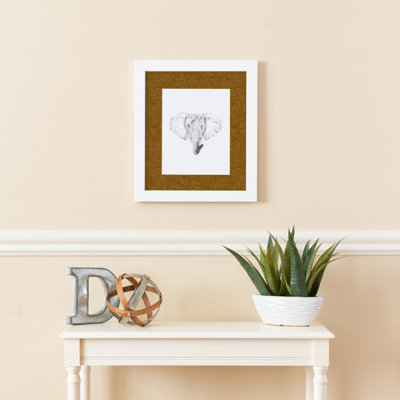 Cadre pour photo 20 po x 30 po blanc mat