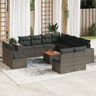 Ensemble de canapé de jardin Vidaxl