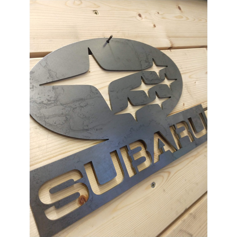 Steel Wall Art Handmade Transportation Wall Decor on Metal