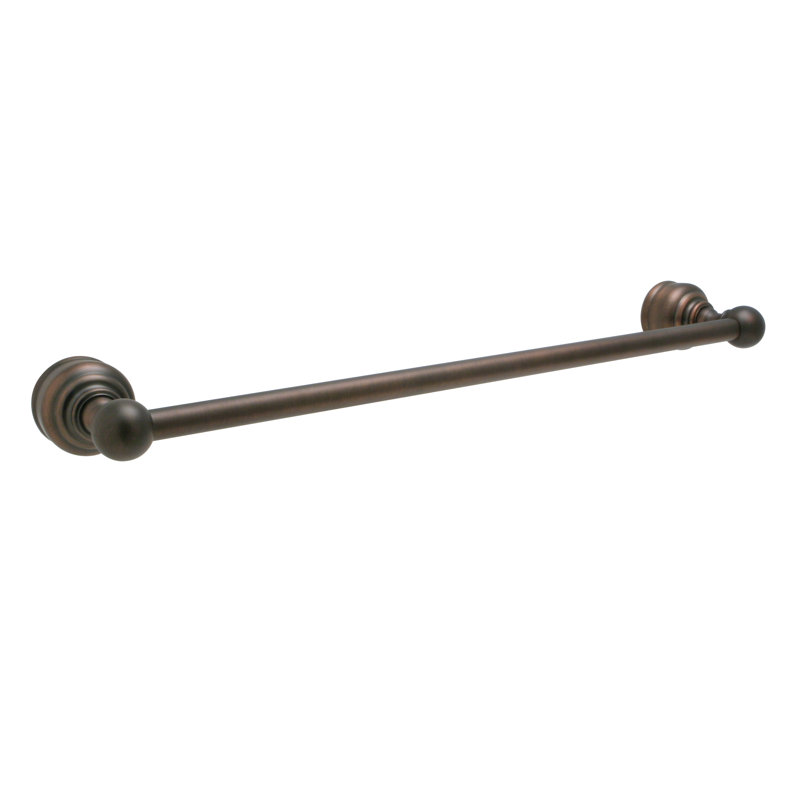 Barre à serviettes murale 24 po, Bronze antique