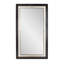 Bertoia Oversized Mirror in a Wooden and Metal Frame