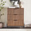 Commode à 3 tiroirs en bois Kareana-1240166059