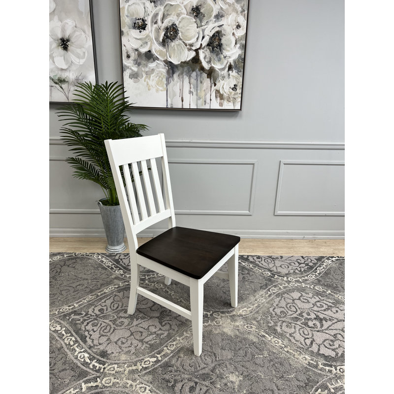 Keyin 6 - Person Solid Wood Solid Wood Top Four Leg Dining Set
