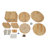 360° Rotating Bookshelf Storage Rack-518424201