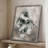 Sketchy Study Framed Print - Solid Wood