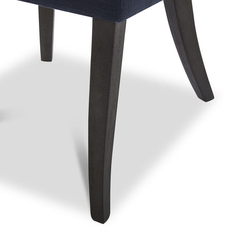 Upholstered Performance Fabric Dining Chair, Fabric Insignia Blue
