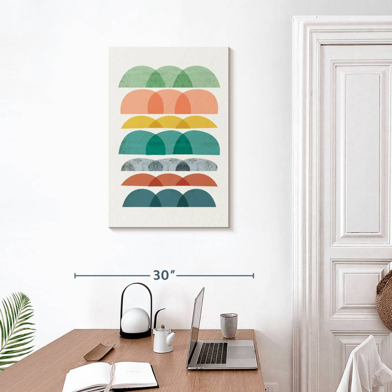 Avery Mid Century Brights VII, H 30 po x l 20 po