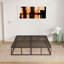 10 Inch Metal Box Spring With Frabric Cover, Easy Assembly-1877827501