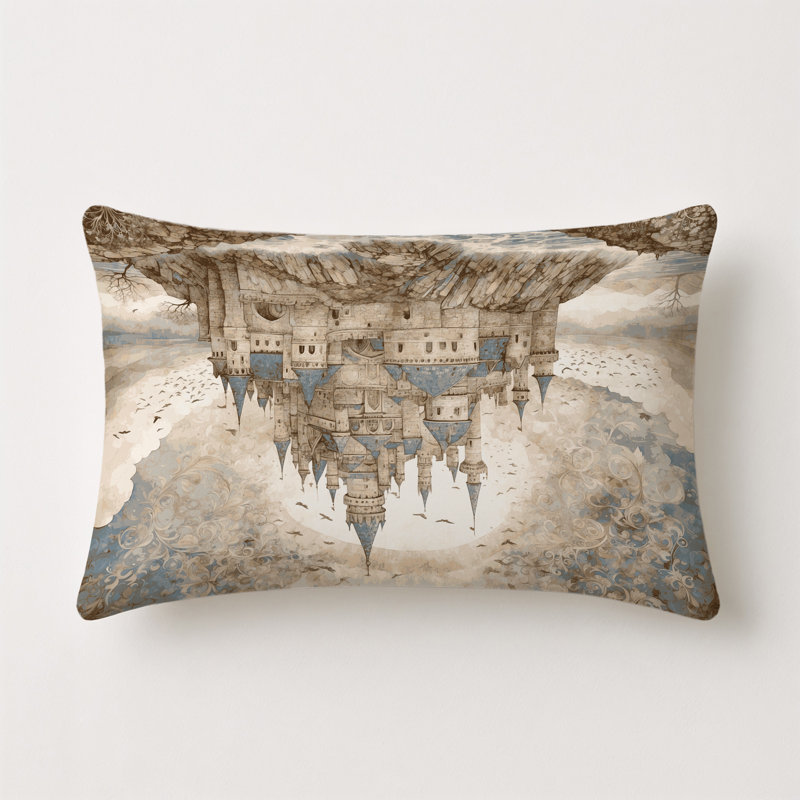 Eagle's Perch Indoor And Outdoor Throw Pillow, Rectangle 14"H x 20"W