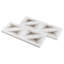 Ako 5" Triangle Marble Micro Mosaic Tile-176846689