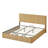 Lift Storage Bed Frame With Wingback,No Box Spring Needed-72701980-69932136