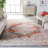 Felty Oriental Gray/Rust Area Rug-1931958156