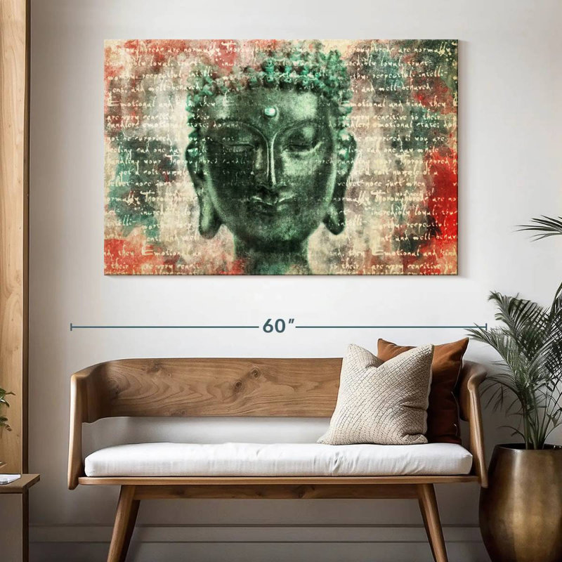 Bouddha zen Leisha, H 34 po x l 51 po