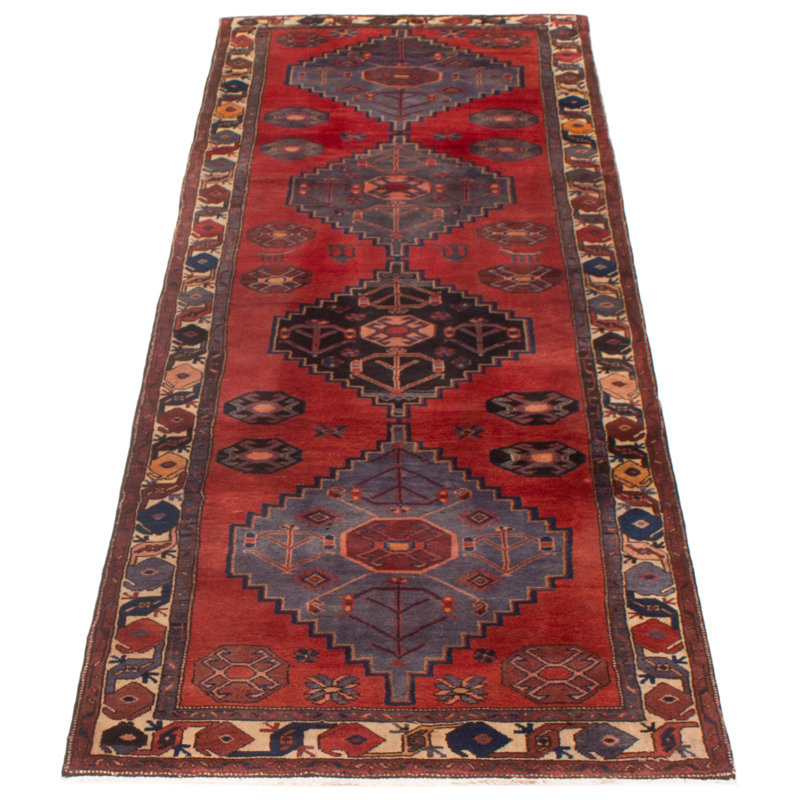 Tapis rouge Natalyn 3 pi 7 po x 9 pi 11 po