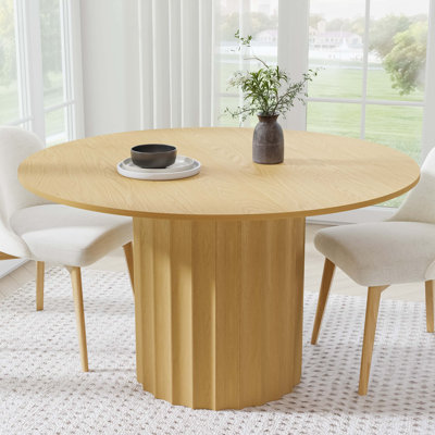 Table de salle à manger en bois massif