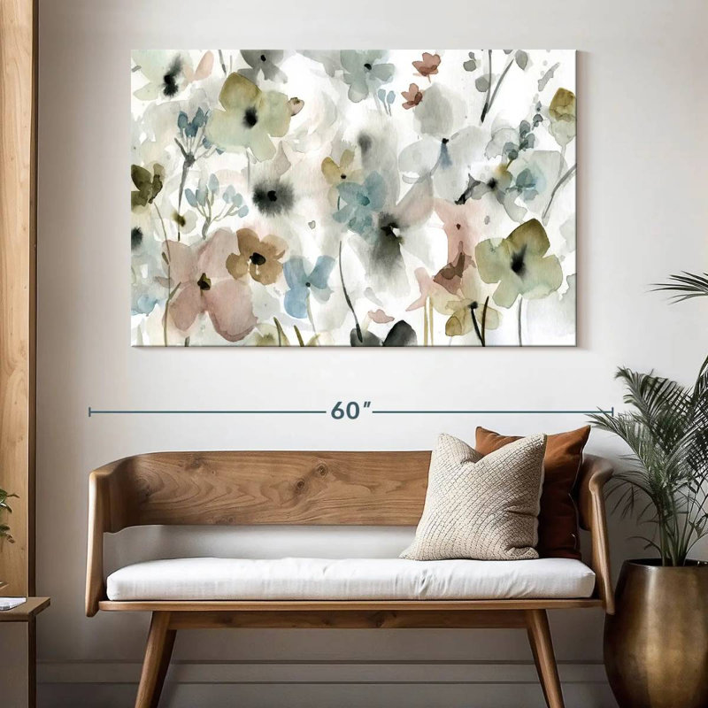 Avery Evening Garden, 34" H x 51" W