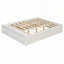 Grand lit plateforme avec 4 tiroirs de rangement et pied de lit à levage hydraulique-1004193967