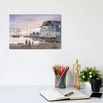 Nantucket Sunset by Stanton Manolakas - Wrapped Canvas Gallery-Wrapped Canvas Giclée