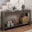 Console Table/Sofa Table with Storage Drawers and Bottom Shelf for Entryway Hallway-384889429