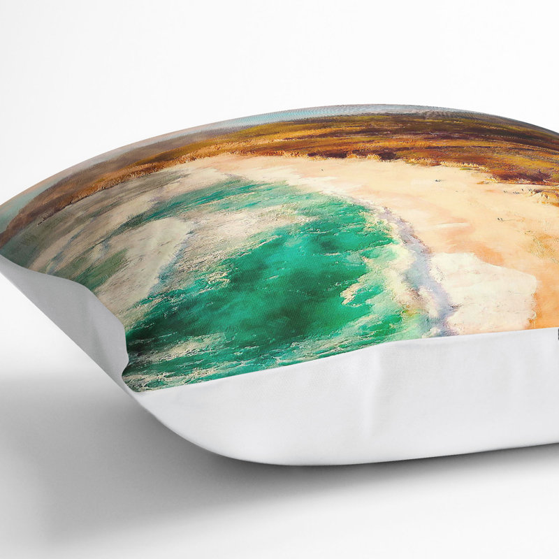Square Cushion, White, 40cm H x 40cm W x 15cm D