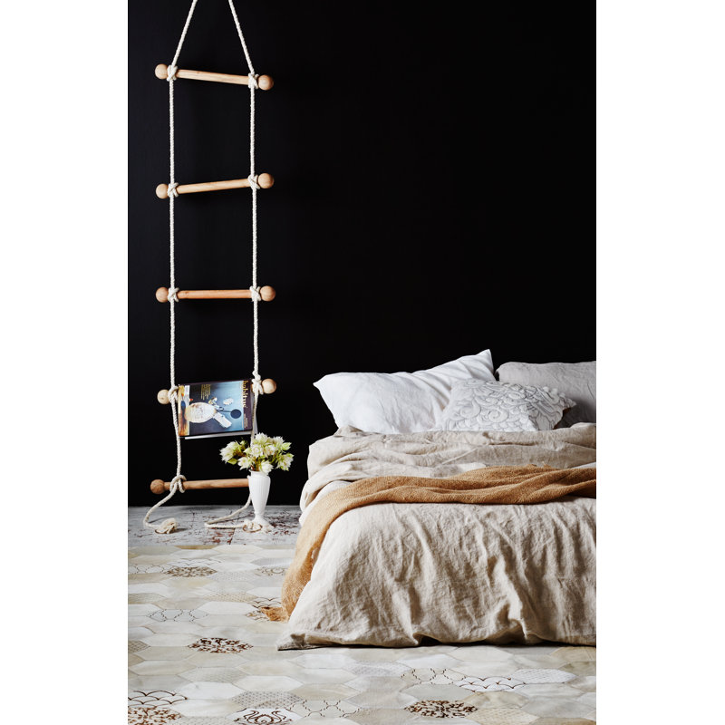 Atomo Cowhide Geometric Area Rug, Rectangle 2' x 3'