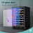 Euhomy 23.5 In. 54 Bottle Cellar Cooling Unit Dual Zone Freestanding/Built in Wine Cooler In Black