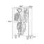 Garde-robe de rangement pour vestiaire