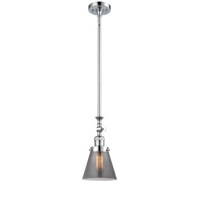 Luminaire suspendu conique 1 lumière Hannan