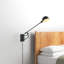 Arvis Single Light Iron Dimmable Plug-in Armed Sconce