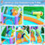 Kids Bounce House with Water Slide, Inflatable Bouncy Castle