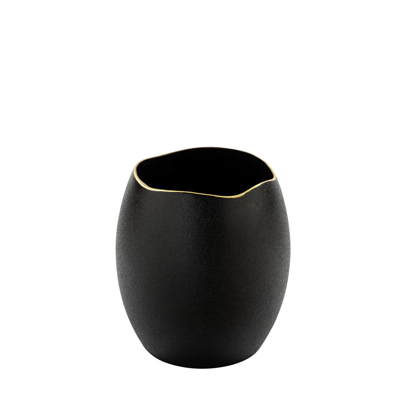 Kalea Handmade Ceramic Table Vase, 15cm H x 14cm W x 14cm D