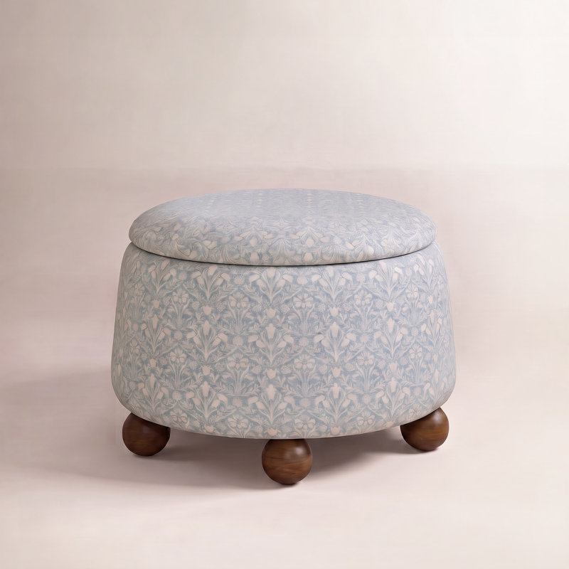 Repose-pieds Morris & Co., Bleu