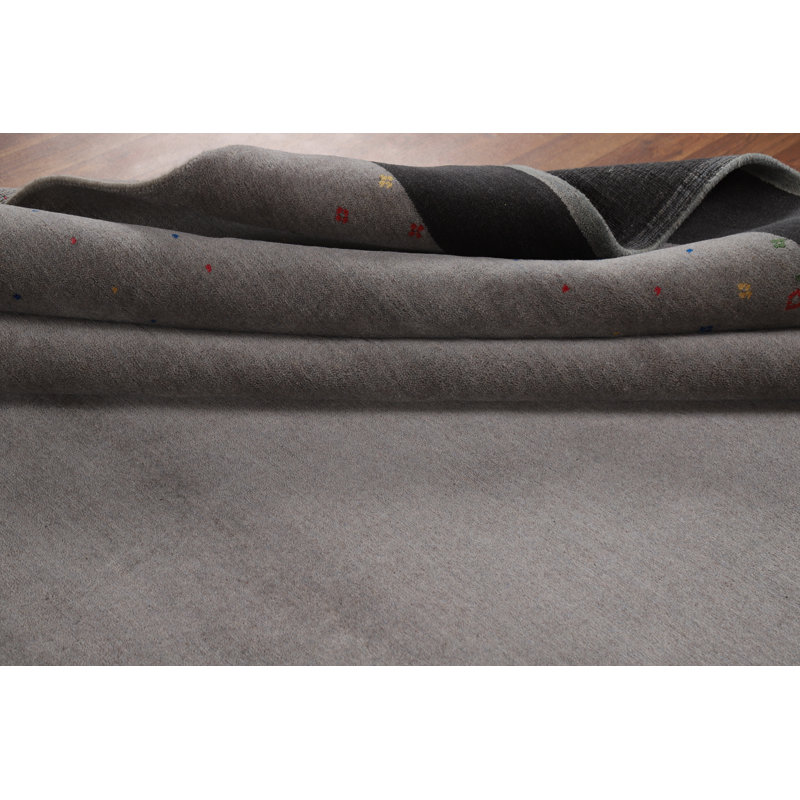 Tapis gris Gabbeh
