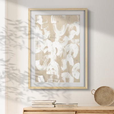 Swish Stone II -Framed Print