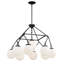 Lustre classique/traditionnel 9 lumières ombrée Ison-1984078372