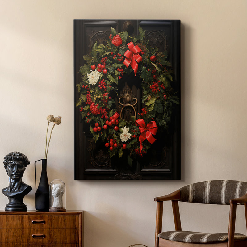 Art des Fêtes de Noël DCLxxxi - galerie Cavas sur mesure, H 27 po x l 18 po