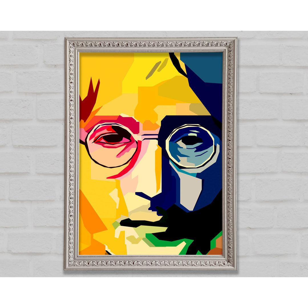 John Lennon Farben - Druck