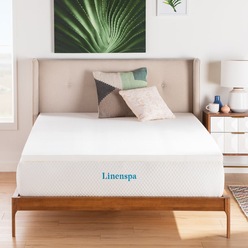 Linenspa Essentials 2'' Memory Foam Mattress Topper