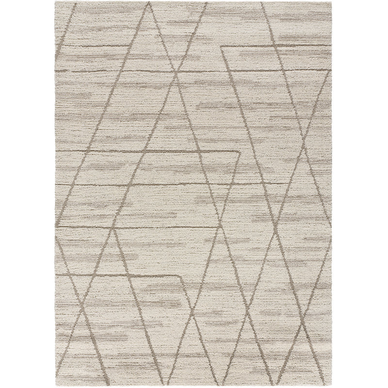Kish (Beige) Rug, Rectangle 120 x 170cm