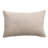 Cotton Slub Hand-Embroidered Lumbar Pillow
