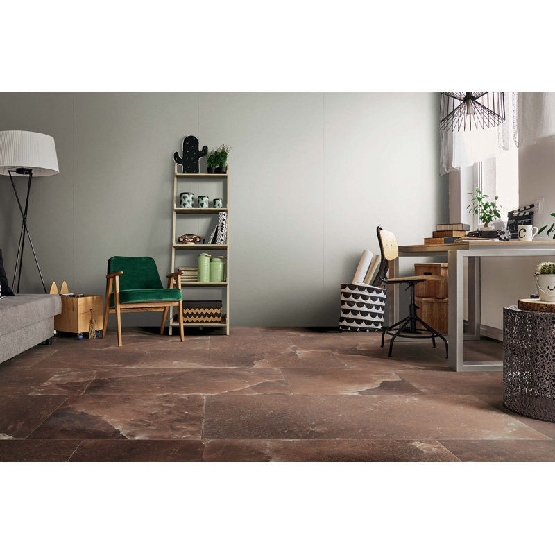Rock Crystal 16" x 32" Porcelain Stone Look Floor Use Tile, Mount Everest